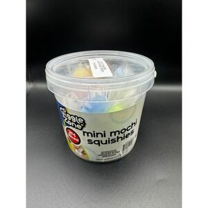 Giggle Zone Mini Mochi Squishies 24 Pack Sensory Fidget Toys Assorted Bucket